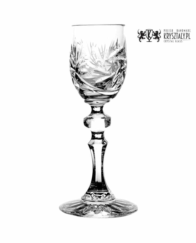 Kryształowe kieliszki do nalewek, likieru, wódki 45ml Młynek MK21 6szt
