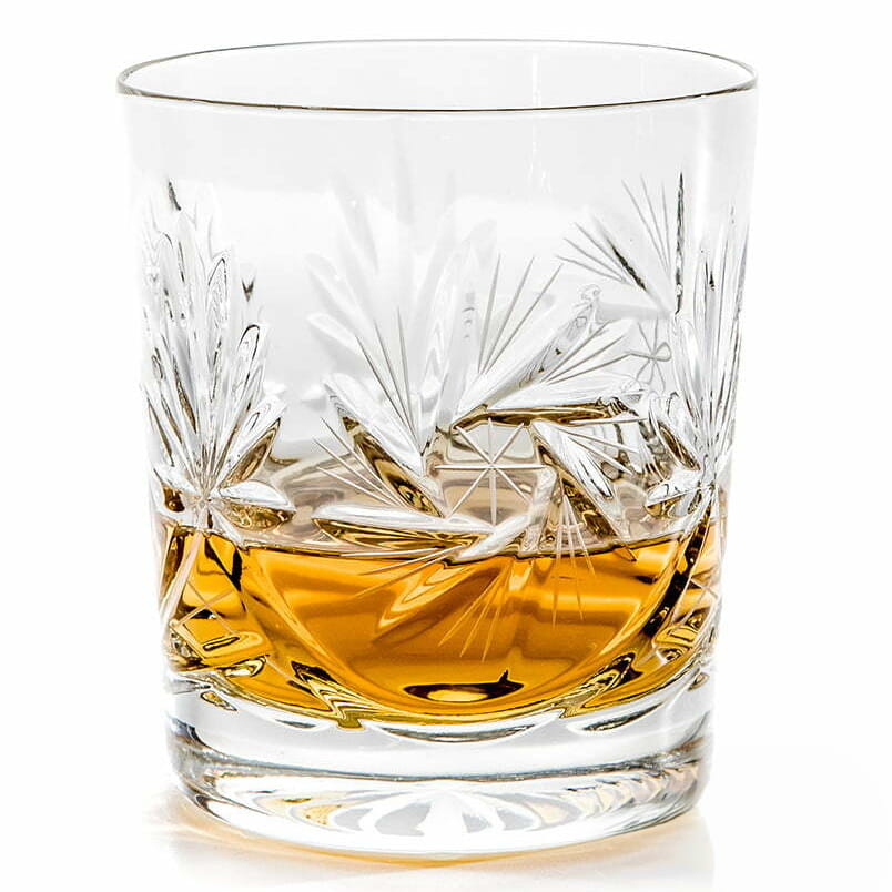 Kryształowe szklanki do whisky 260ml Młynek MK80 4szt