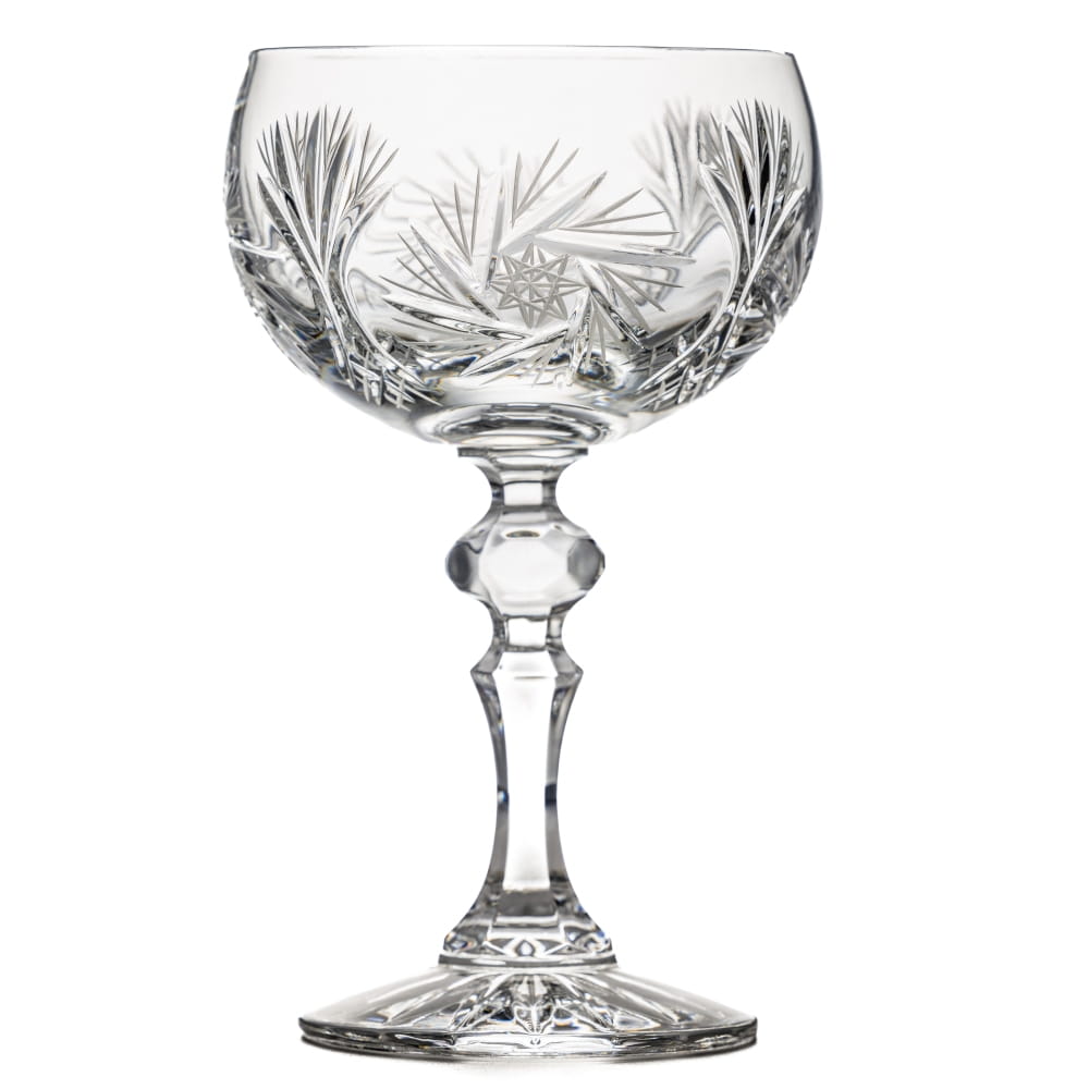 Kryształowe kieliszki do szampana płaskie 170ml Młynek MK73 2szt