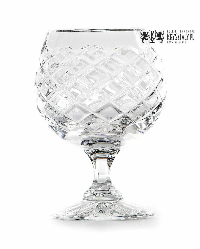 Kryształowe kieliszki do koniaku 250ml King KK51 6szt