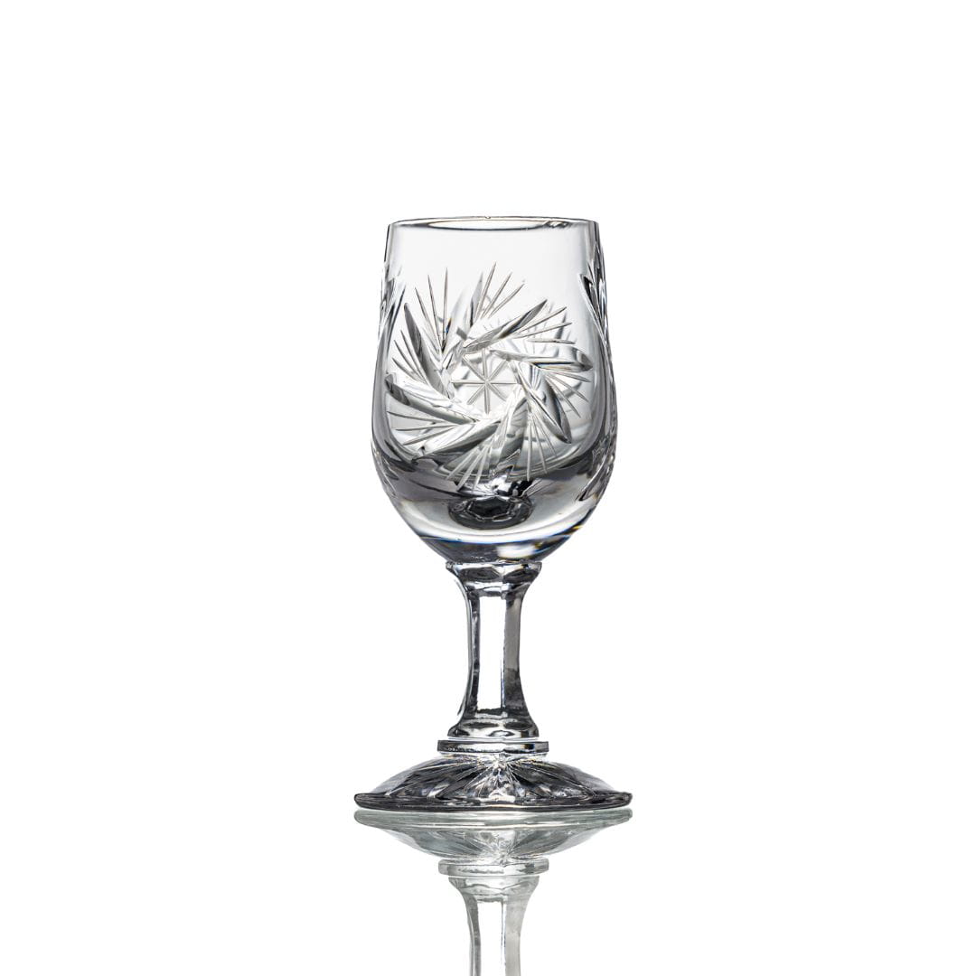 Kryształowe kieliszki do wódki 25ml Młynek MK15 2szt