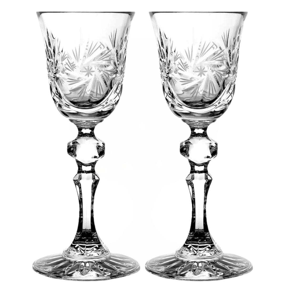 Kryształowe kieliszki do nalewek, likieru, wódki 60ml Młynek MK20 2szt