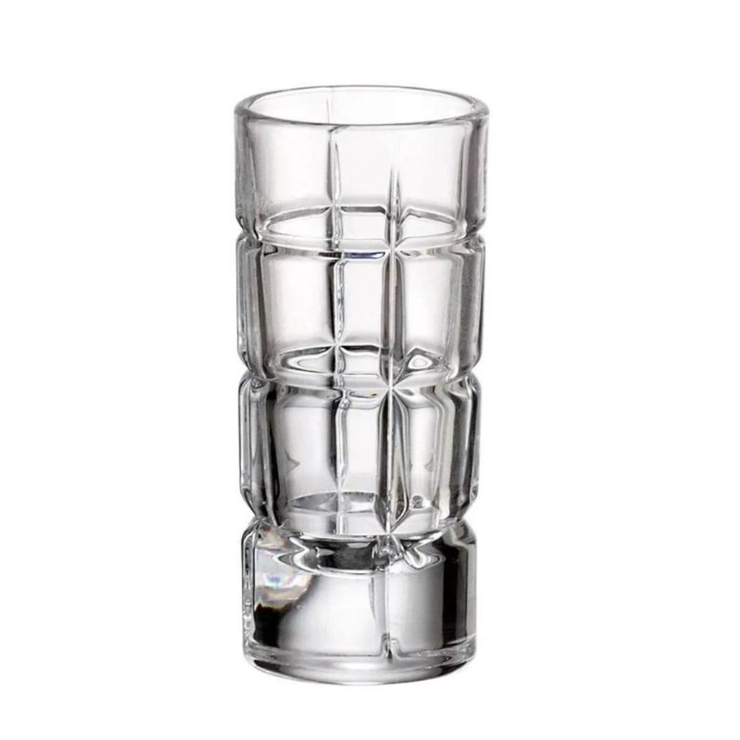 Kryształowe kieliszki do wódki, nalewek Timesquare, 40ml, 6szt.